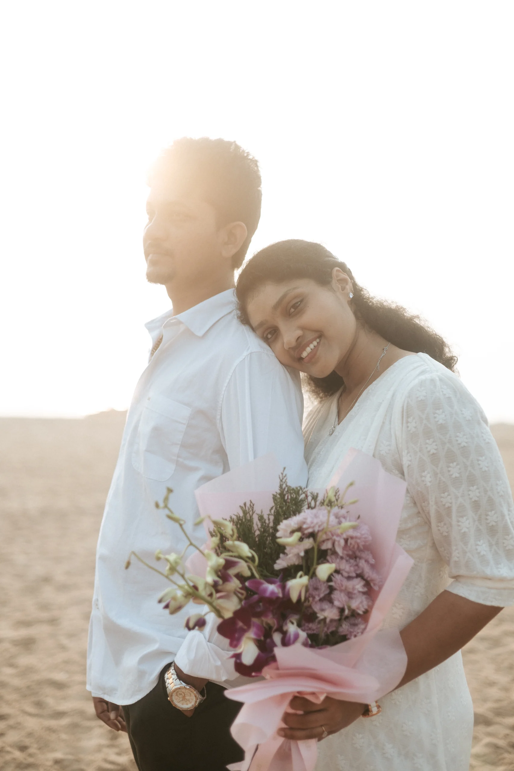 Bridal joy and laughter